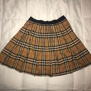 Authentic Girls Burberry Skirt